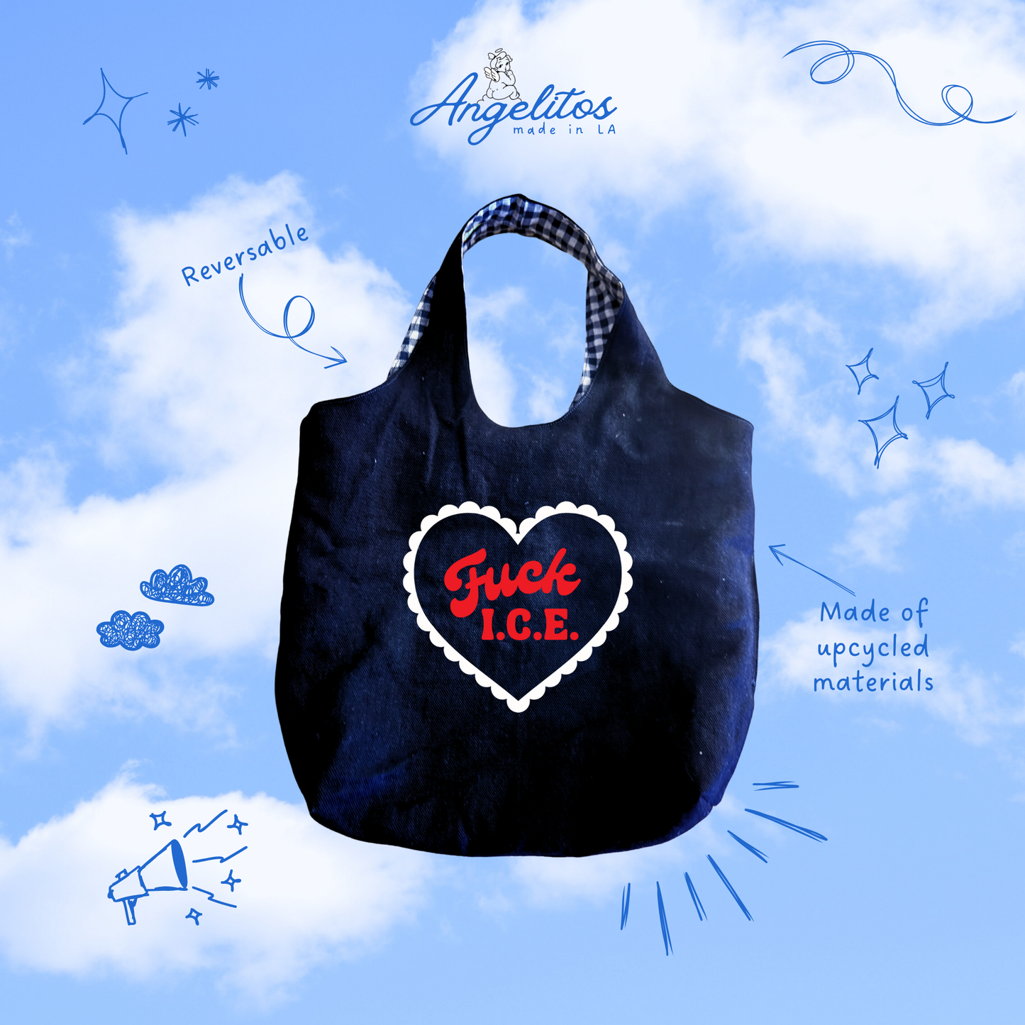 F*** ICE - Reversible Tote Bag