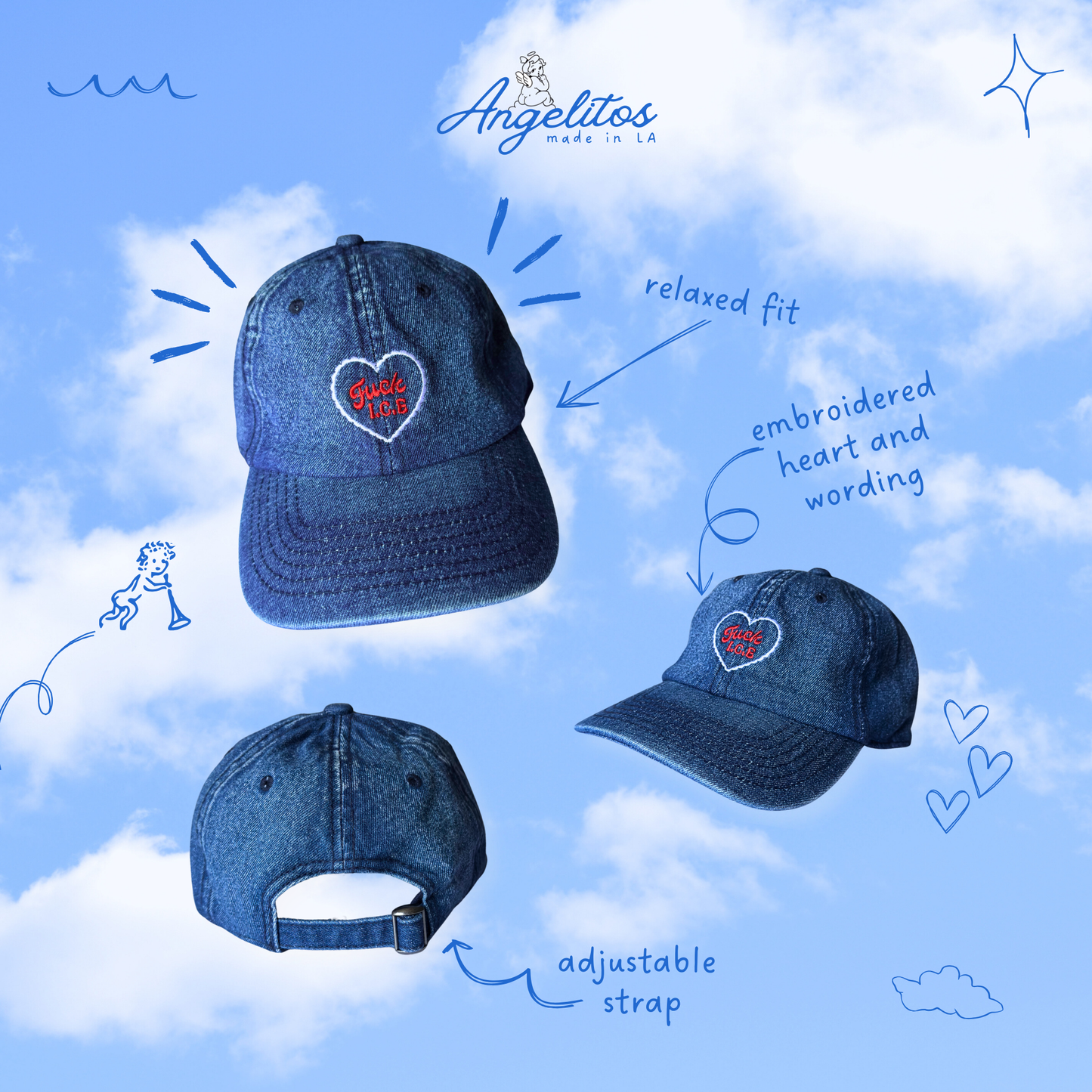 F*** ICE Denim Hat